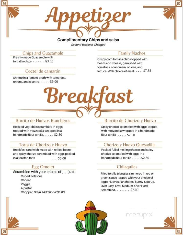 Mi Familia Mexican Restaurant - Okeechobee, FL menu_pic