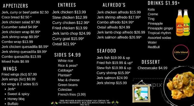 Little Island Kitchen - Montgomery Village, MD menu_pic