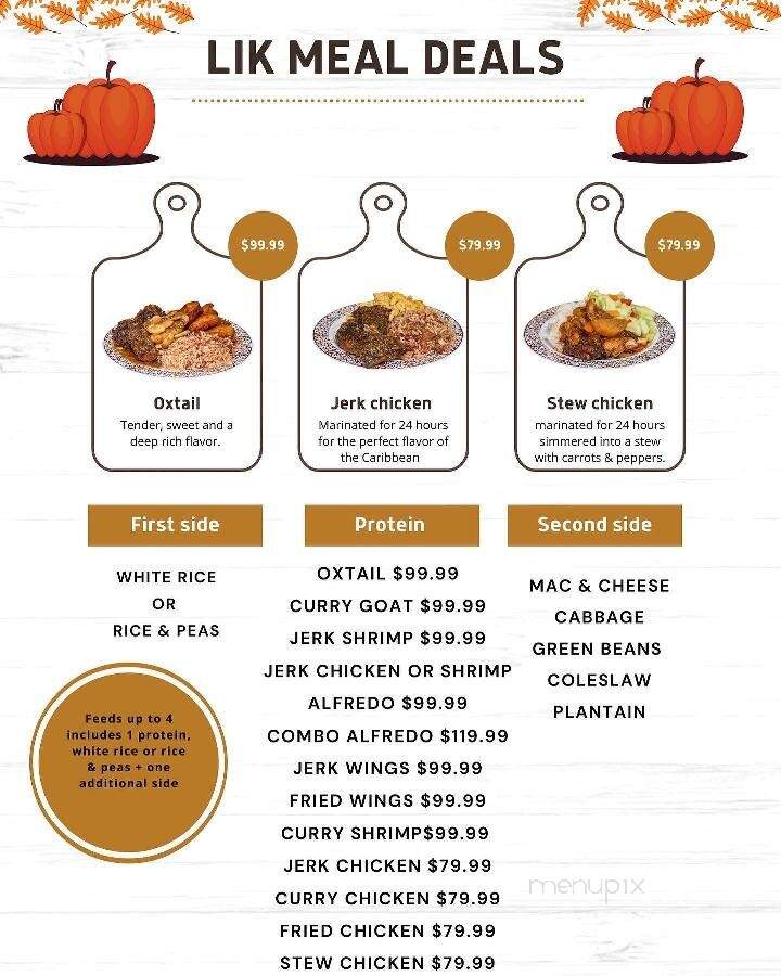 Little Island Kitchen - Montgomery Village, MD menu_pic