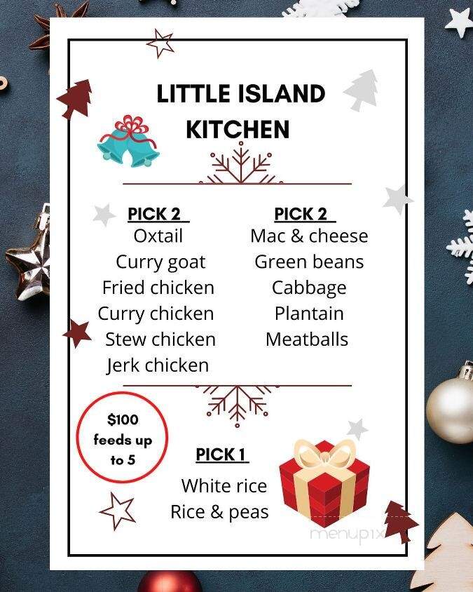 Little Island Kitchen - Montgomery Village, MD menu_pic