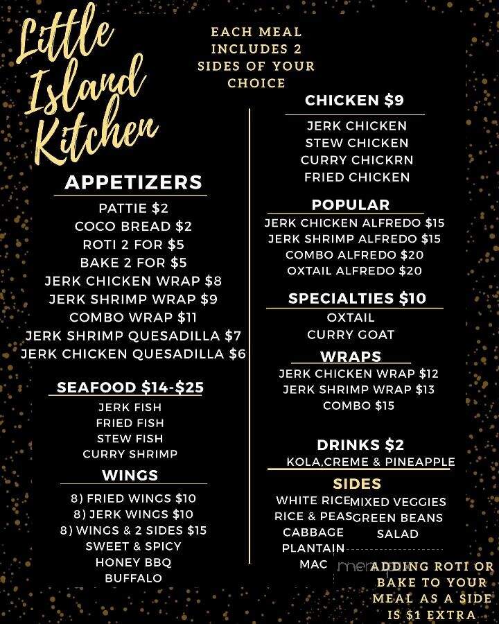 Little Island Kitchen - Montgomery Village, MD menu_pic