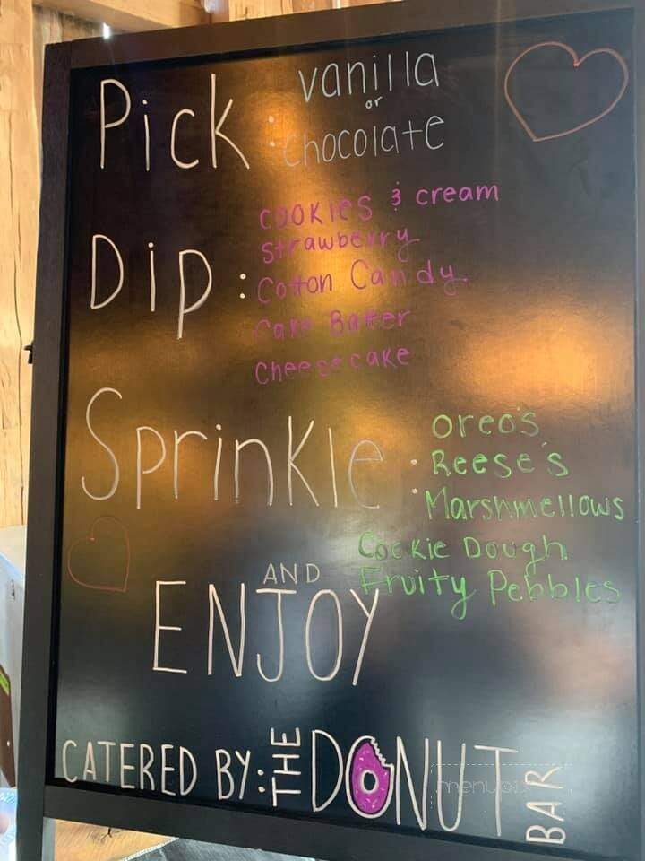 The Donut Bar - Fort Wayne, IN menu_pic