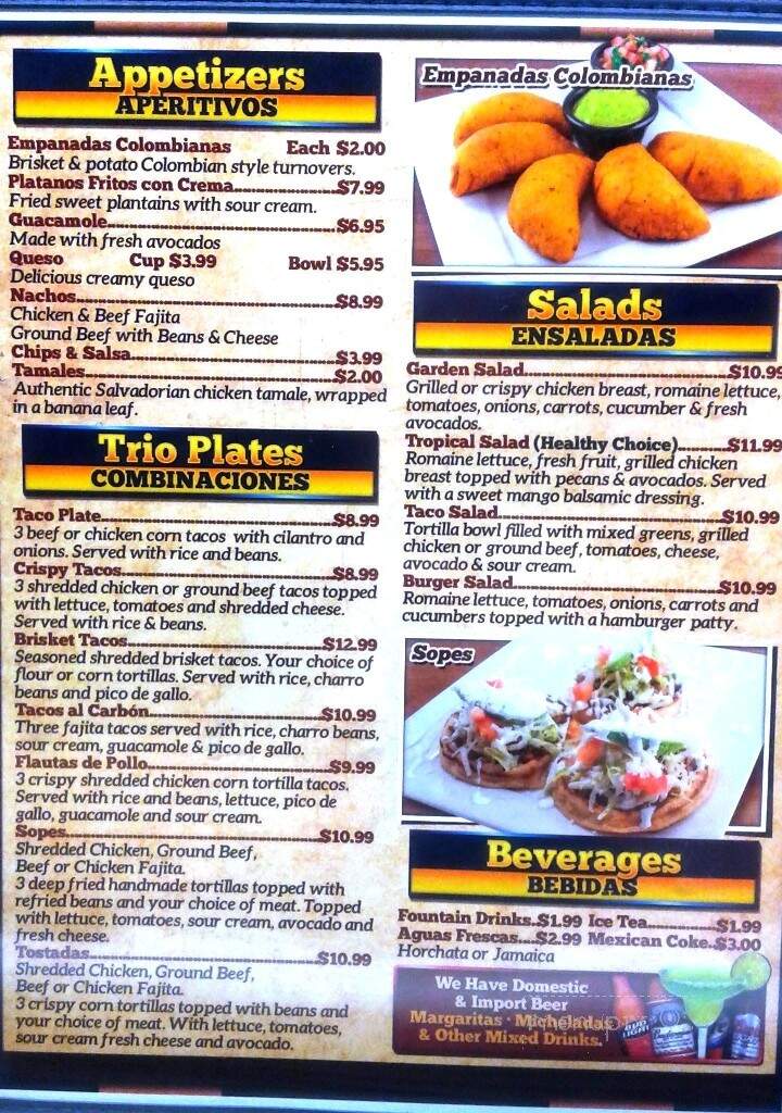 Rey's Restaurant - Irving, TX menu_pic