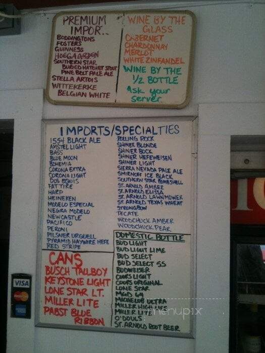 West Alabama Ice House - Houston, TX menu_pic