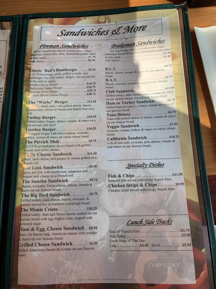 Joy of Eating 2 - Suisun City, CA menu_pic