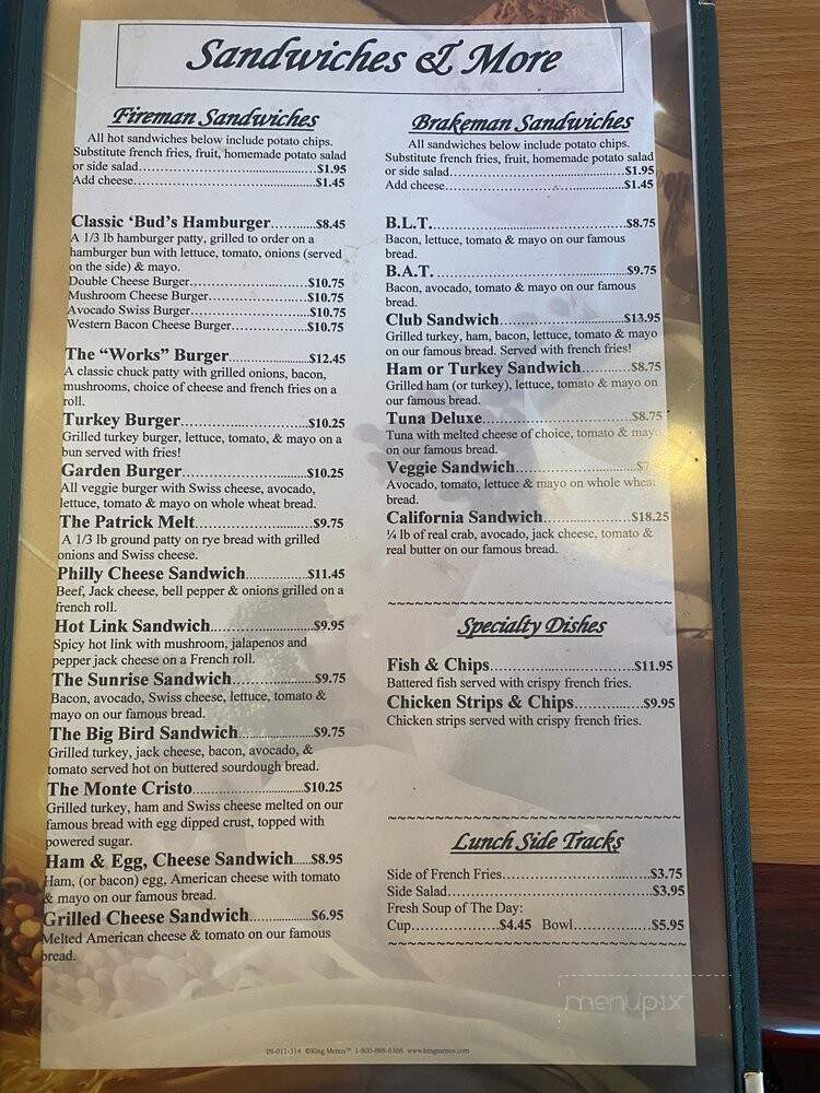 Joy of Eating 2 - Suisun City, CA menu_pic