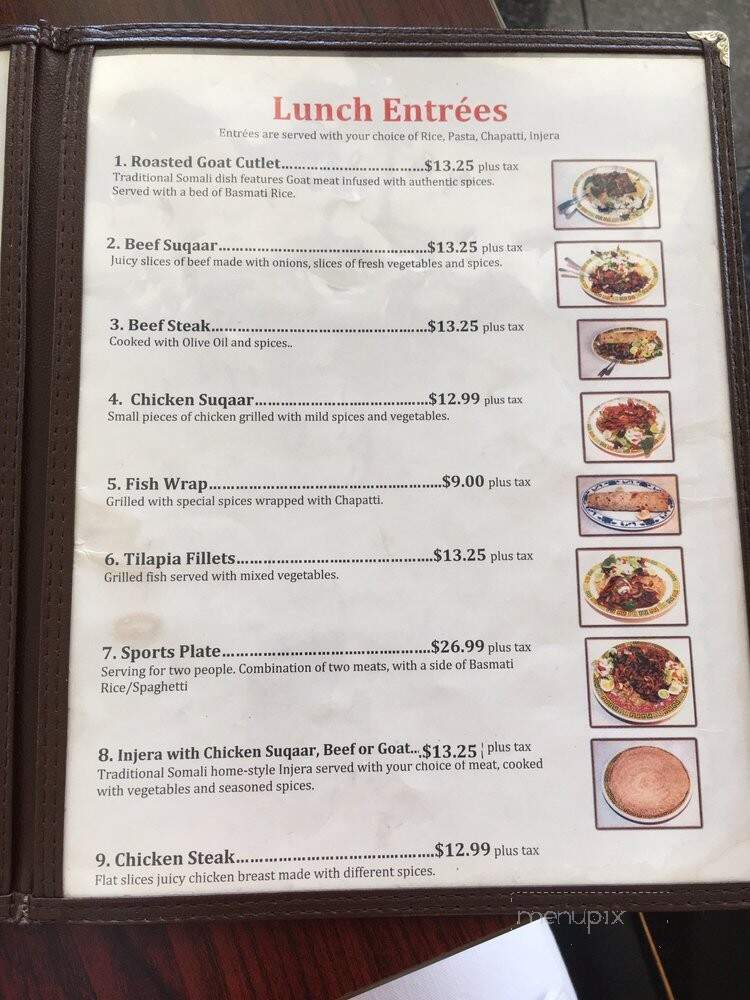 Jubba - San Jose, CA menu_pic