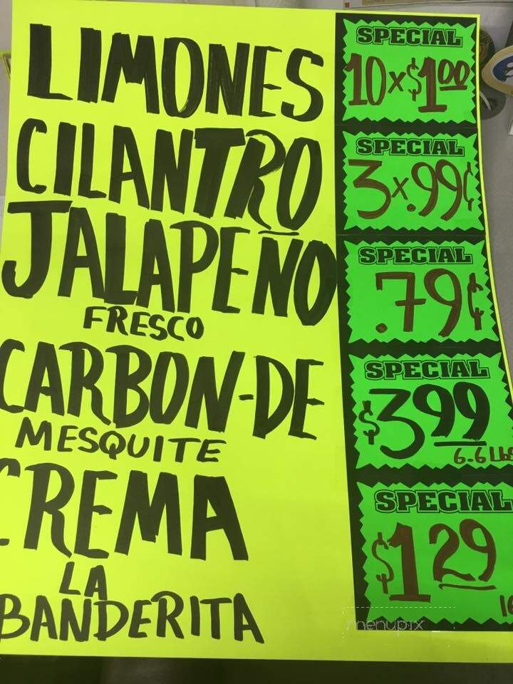 Supermercado Chicago - Doraville, GA menu_pic