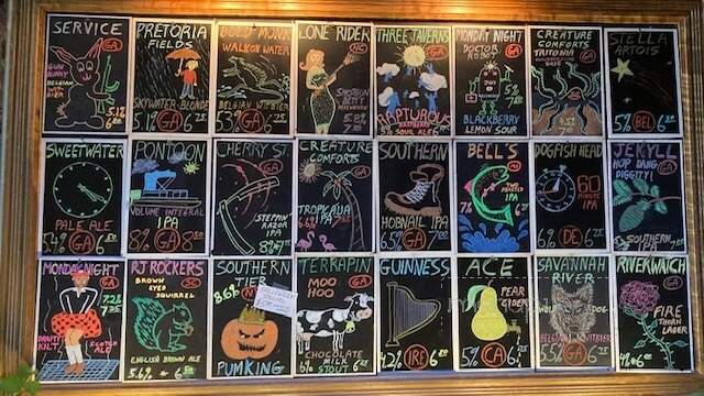 Still Water Tap Room - Augusta, GA menu_pic