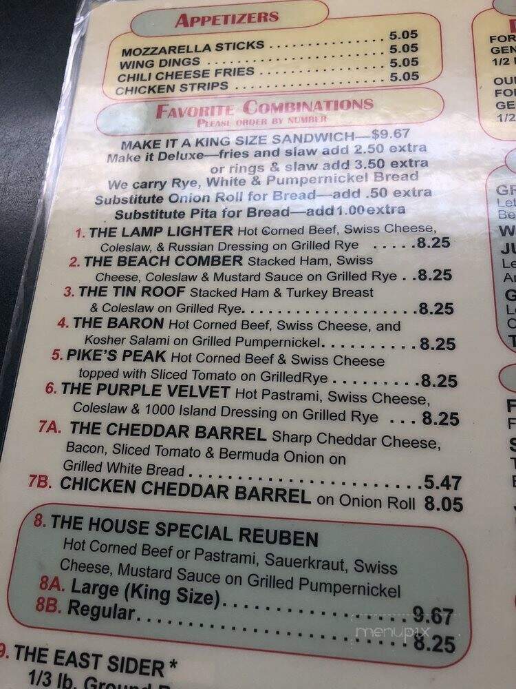 House Of Reuben - Sterling Heights, MI menu_pic