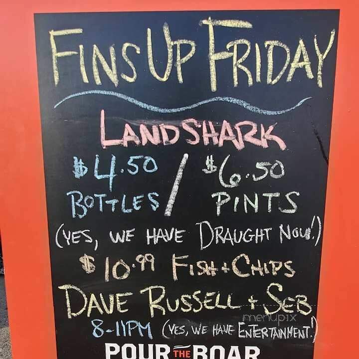 Dominion House - Windsor, ON menu_pic