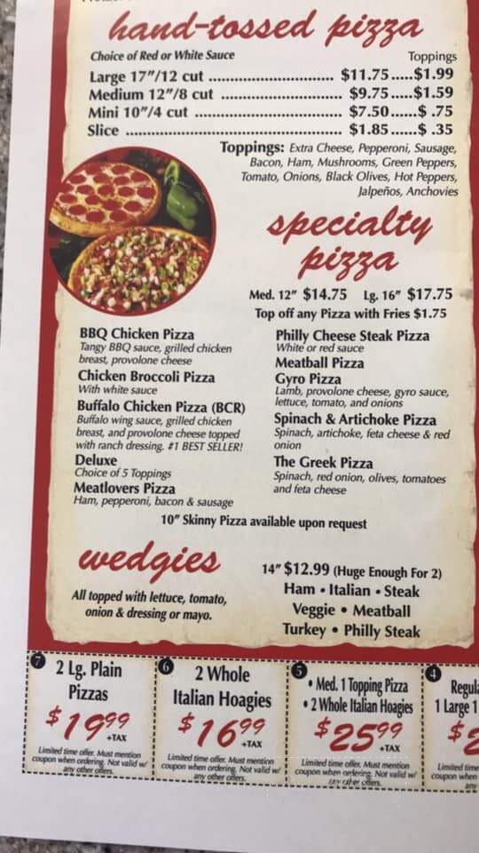 Rennerdale Corner Store - Carnegie, PA menu_pic