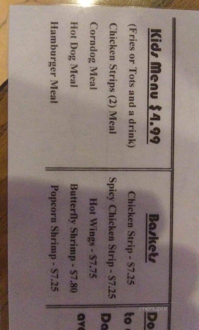 Frankie's Cafe - Newport, AR menu_pic
