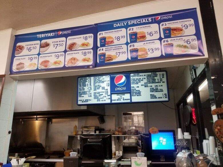Phil's Charbroiled Burgers - San Bernardino, CA menu_pic