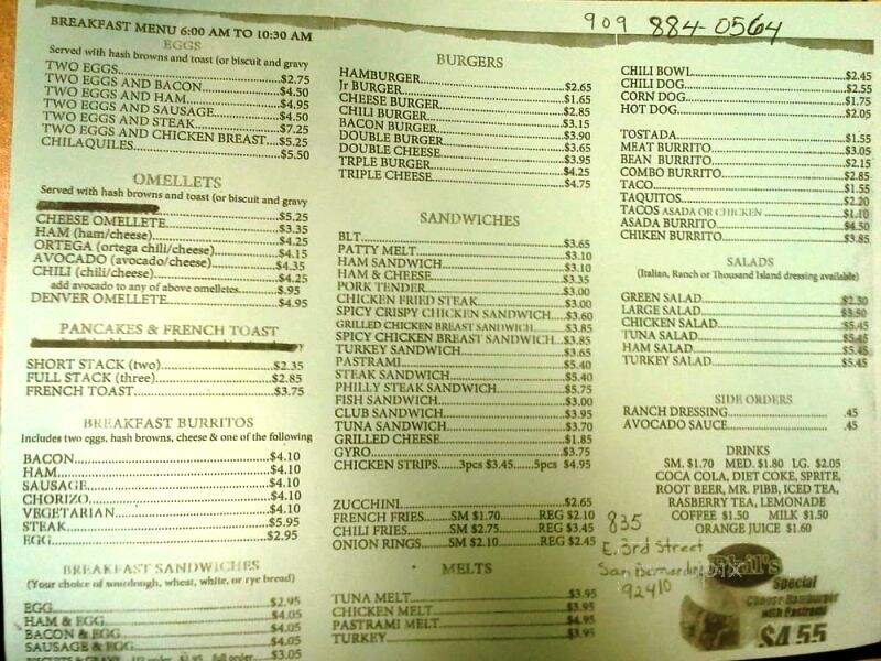 Phil's Charbroiled Burgers - San Bernardino, CA menu_pic