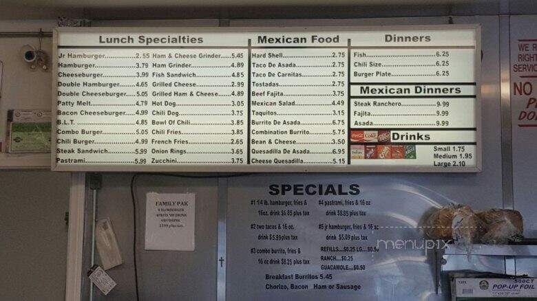 Ramsey Burger - Banning, CA menu_pic