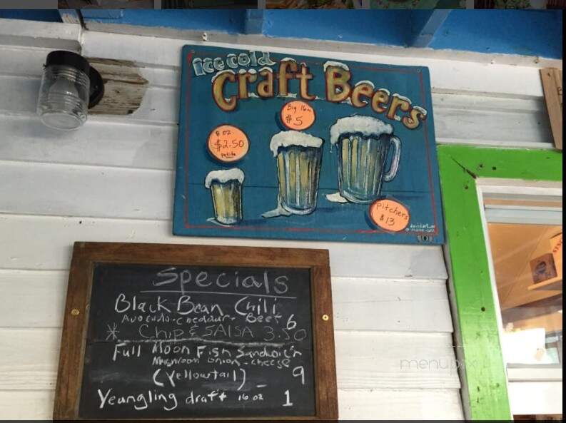 Andy's Cabana - Key West, FL menu_pic
