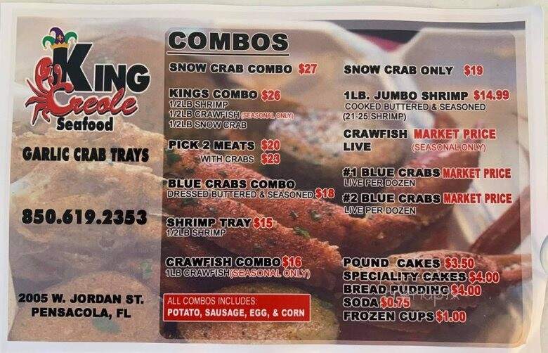 King Cookers Creole Seafood - Pensacola, FL