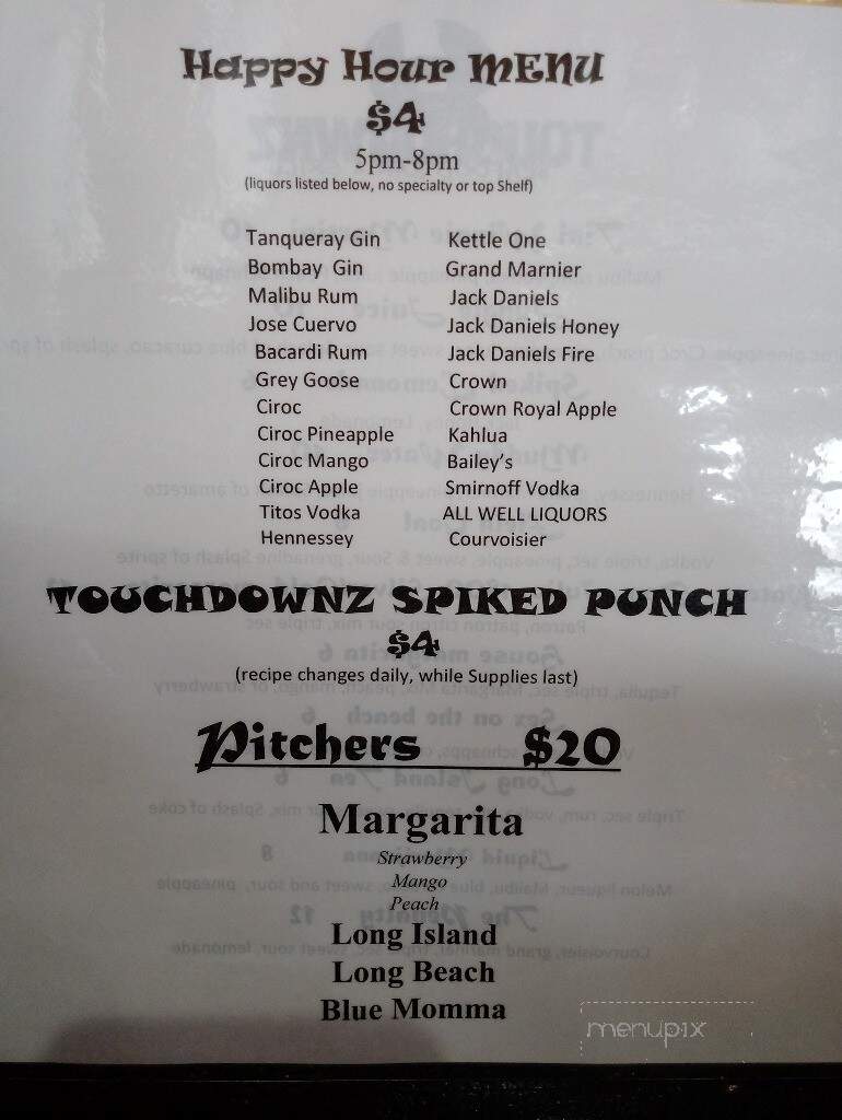 Touchdownz Seafood Bar & Grill - Macon, GA