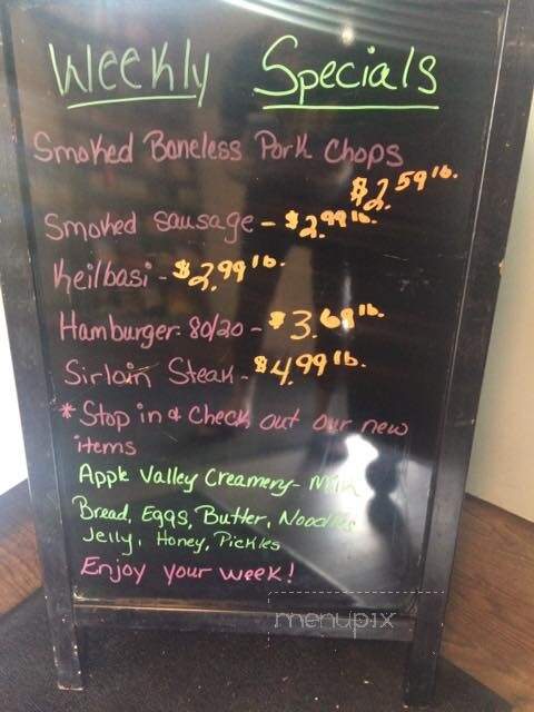 Deimlers Butcher Shop - Newport, PA menu_pic