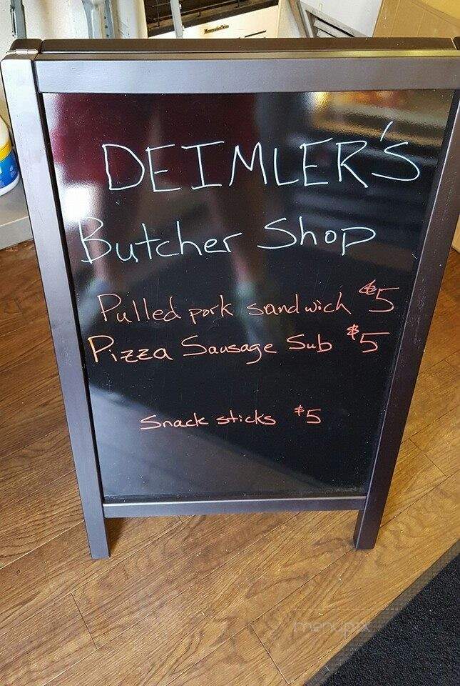 Deimlers Butcher Shop - Newport, PA menu_pic