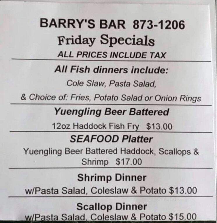 Barry's Grill - Buffalo, NY