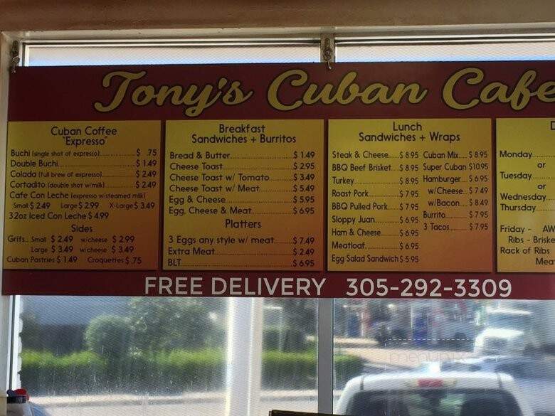Tony' s Mini Cafe - Key West, FL