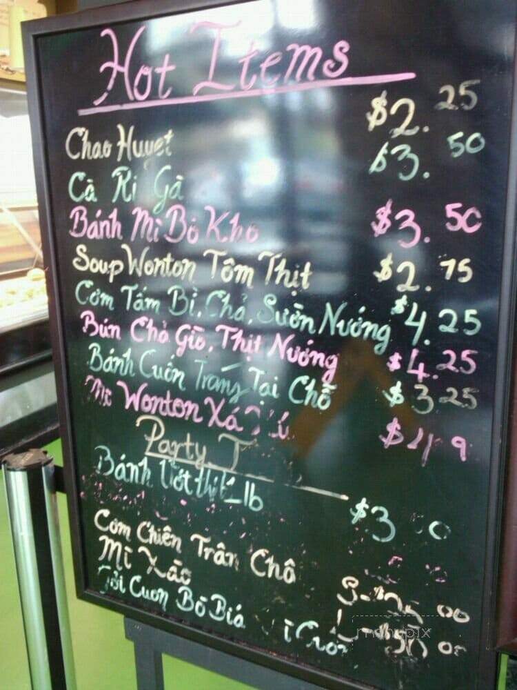 Tip Top Sandwiches - Rosemead, CA menu_pic