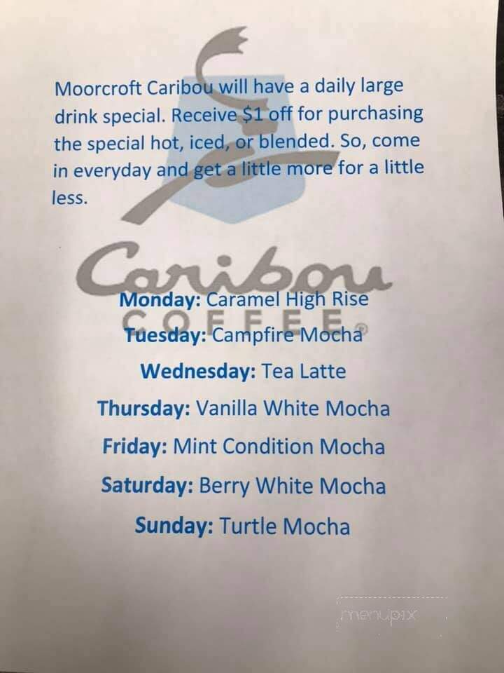 Coffee Cup Fuel Stop - Moorcroft, WY menu_pic