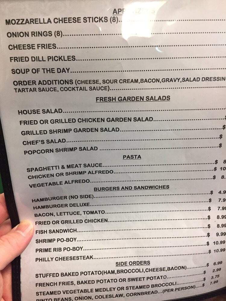 River's Edge Restaurant - Logansport, LA menu_pic