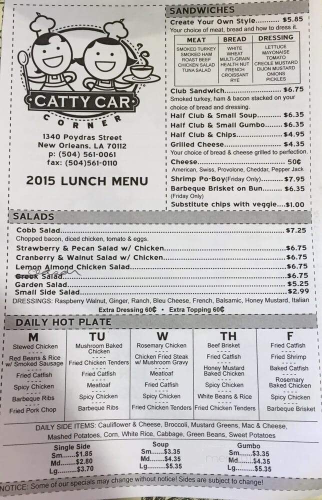 Catty Car Corner - New Orleans, LA