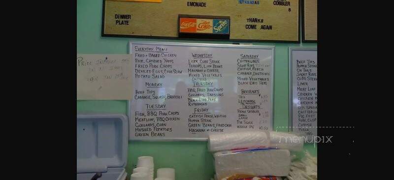 Wynton Pit Bbq & Diner - Columbus, GA menu_pic