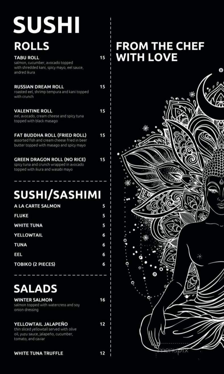 Cafe Tabu - Brooklyn, NY menu_pic