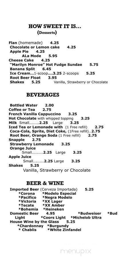 Chips Restaurant - Hawthorne, CA menu_pic