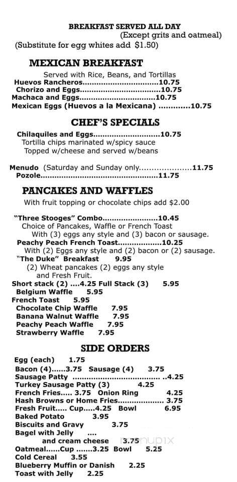 Chips Restaurant - Hawthorne, CA menu_pic