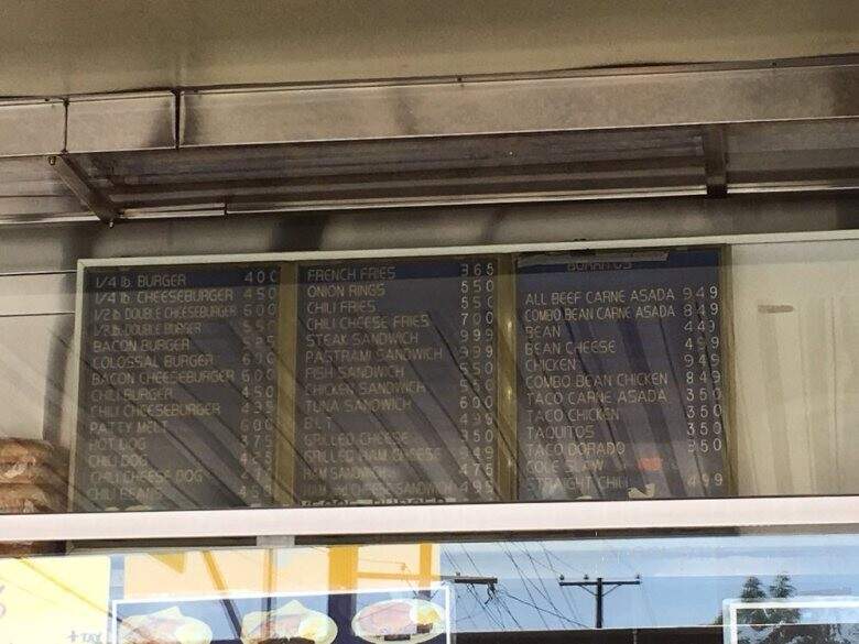 First Street Burgers - Los Angeles, CA menu_pic