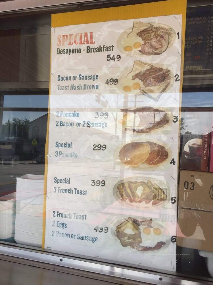 First Street Burgers - Los Angeles, CA menu_pic