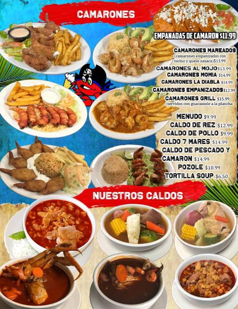 La Marea Restaurant & Seafood - Austin, TX menu_pic