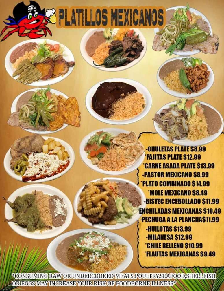 La Marea Restaurant & Seafood - Austin, TX menu_pic