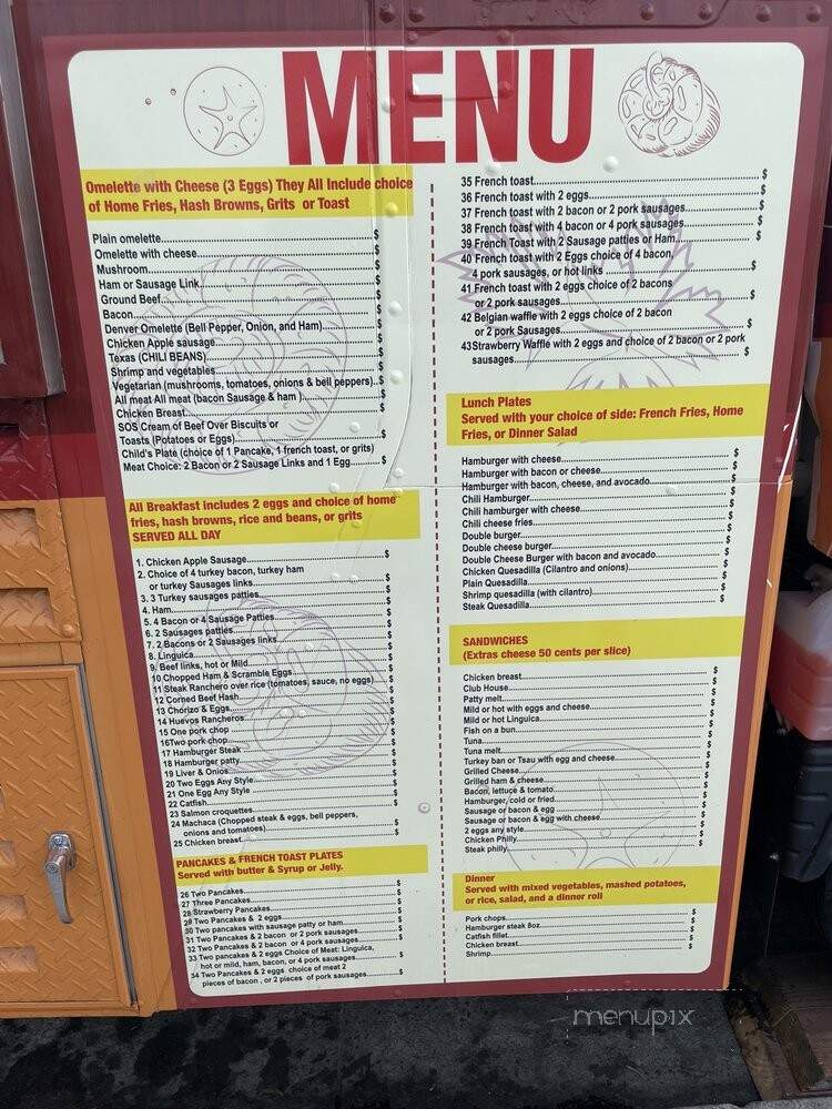 Breakfast House - Oakland, CA menu_pic