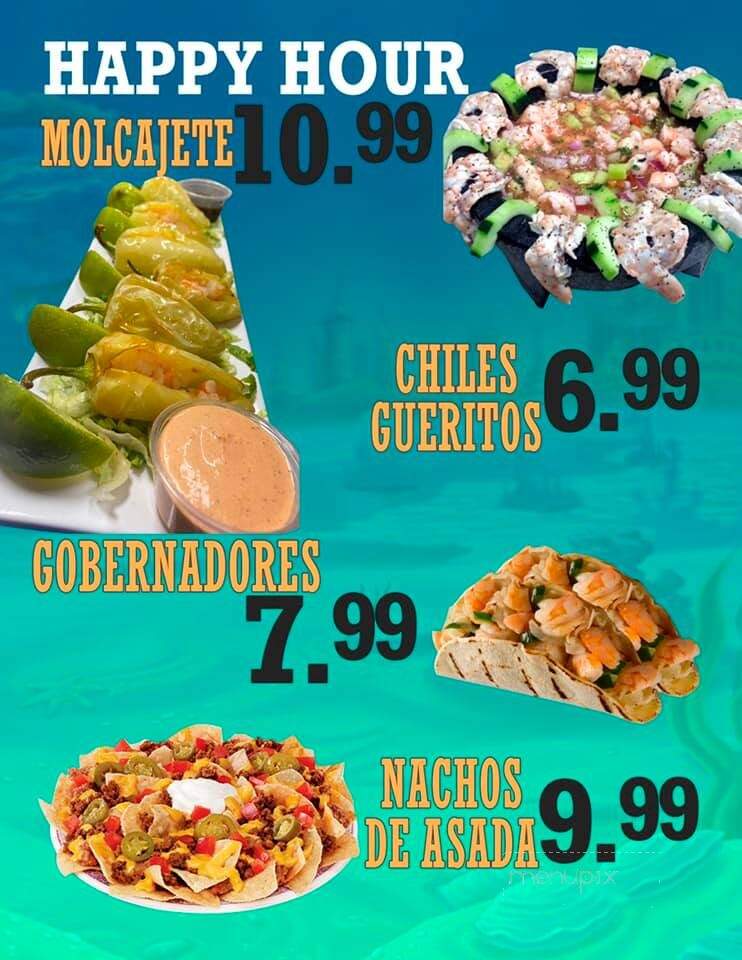 Las Brisas Seafood Restaurant - Desert Hot Springs, CA menu_pic