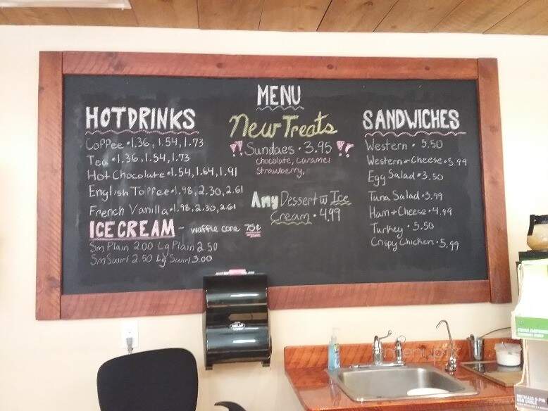Old Corner Store - Hillsdale, ON menu_pic