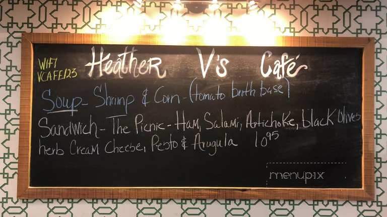 Heather V's Cafe - Baton Rouge, LA menu_pic