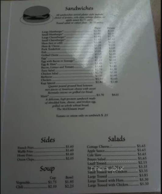Koffee Kup - Miamisburg, OH menu_pic