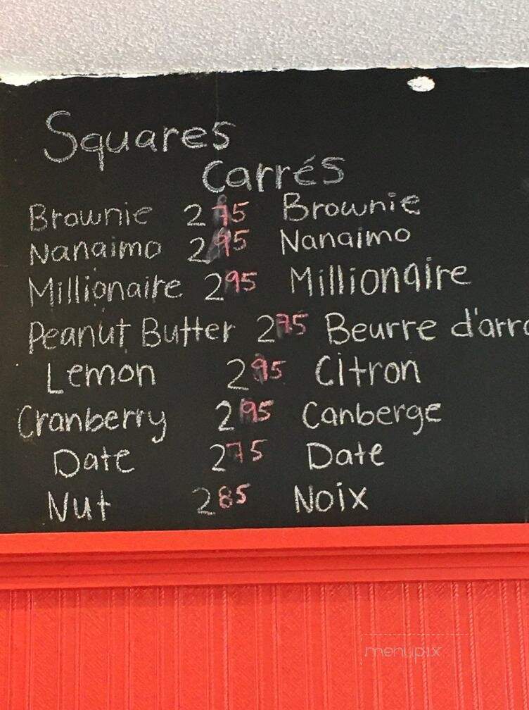 Wakefield Bakery - Wakefield, QC menu_pic