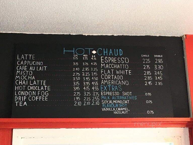 Wakefield Bakery - Wakefield, QC menu_pic