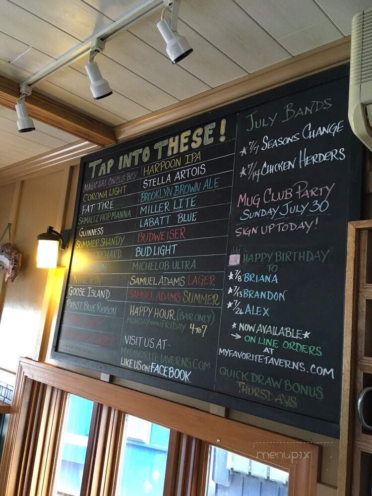 Rusty Nail - Cortland, NY menu_pic