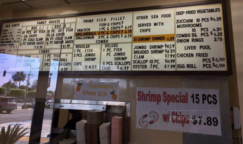 England Fish & Chips - Long Beach, CA