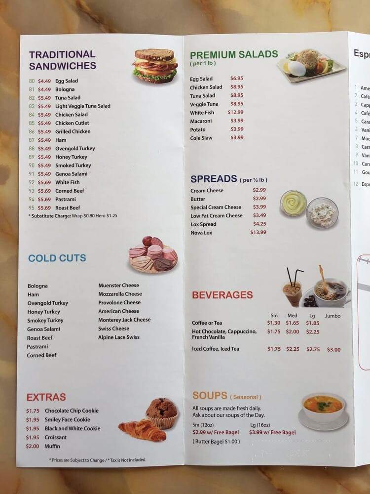 Union Bagel - Lynbrook, NY menu_pic