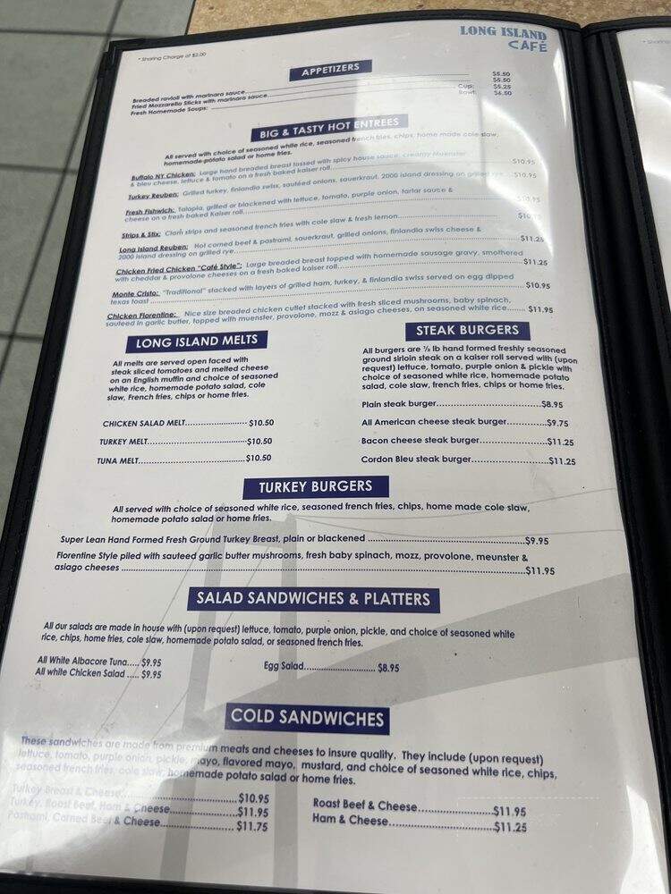 Long Island Cafe - Sunrise, FL